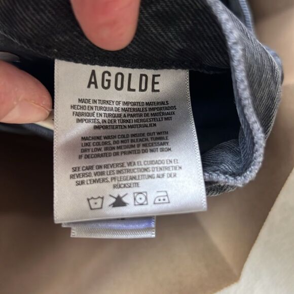 Agolde High Rise Vintage Boot in Percolate NWT - Picture 14 of 15